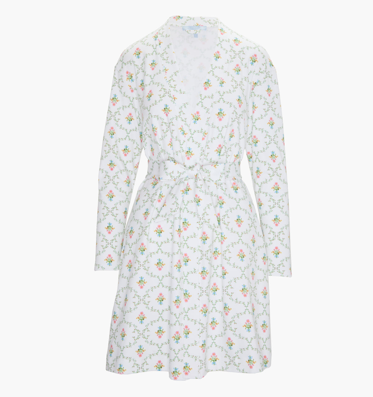 The Ivory Robe - Pastel Trellis – Hill House Home