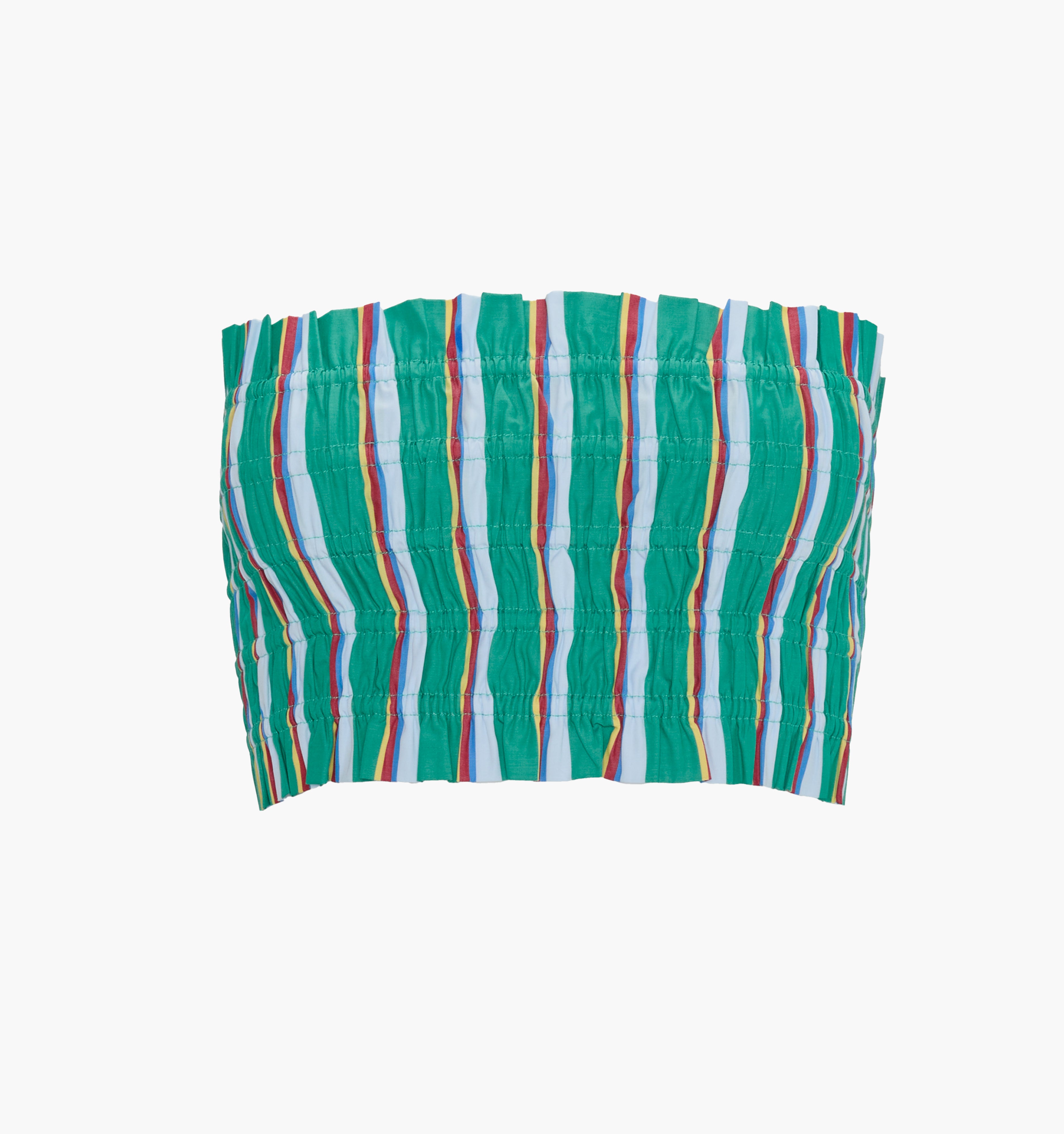 The June Nap Top - Sunset Stripe