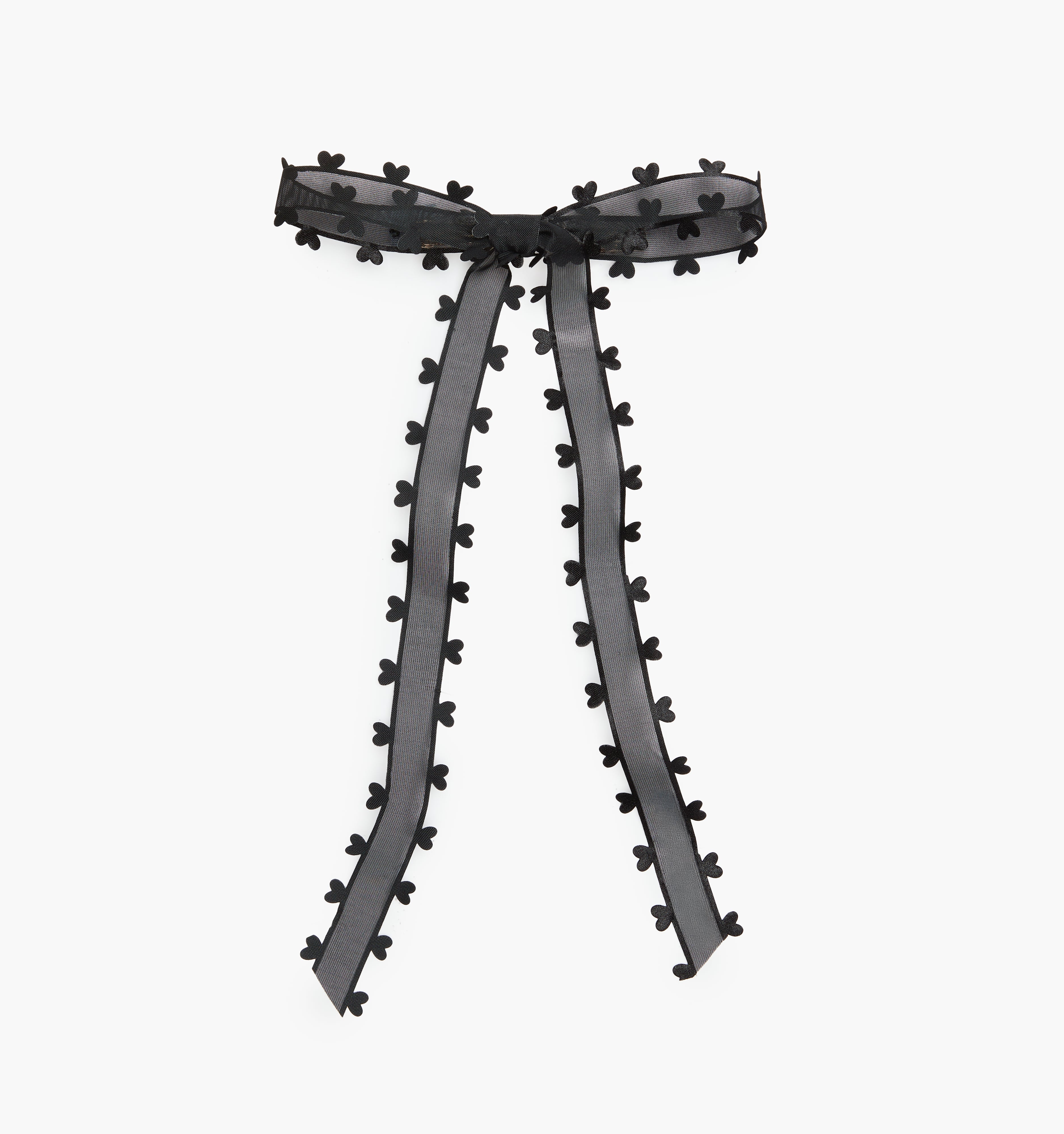 The Kaye Bow in Black color: Black