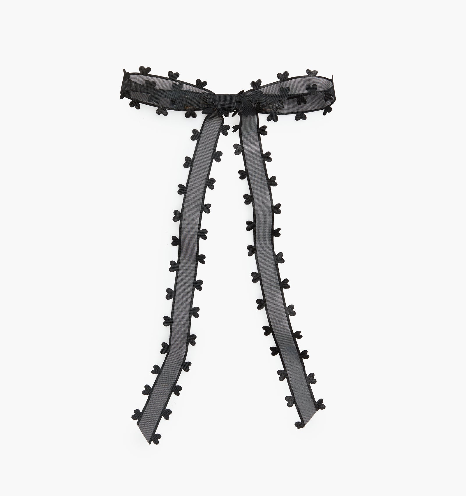The Kaye Bow in Black color: Black