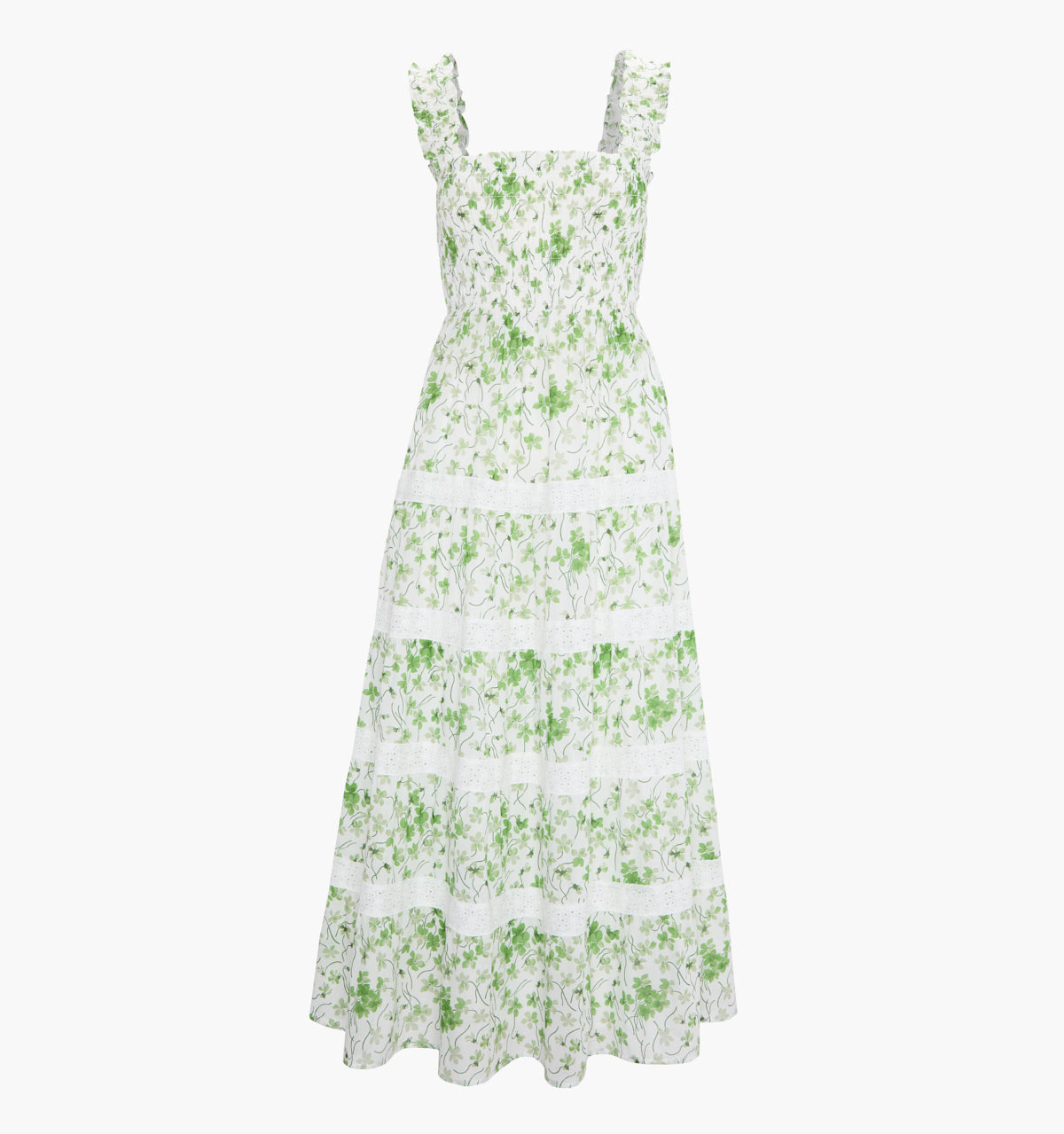 The Kimmy Nap Dress - Green Sweet Peas