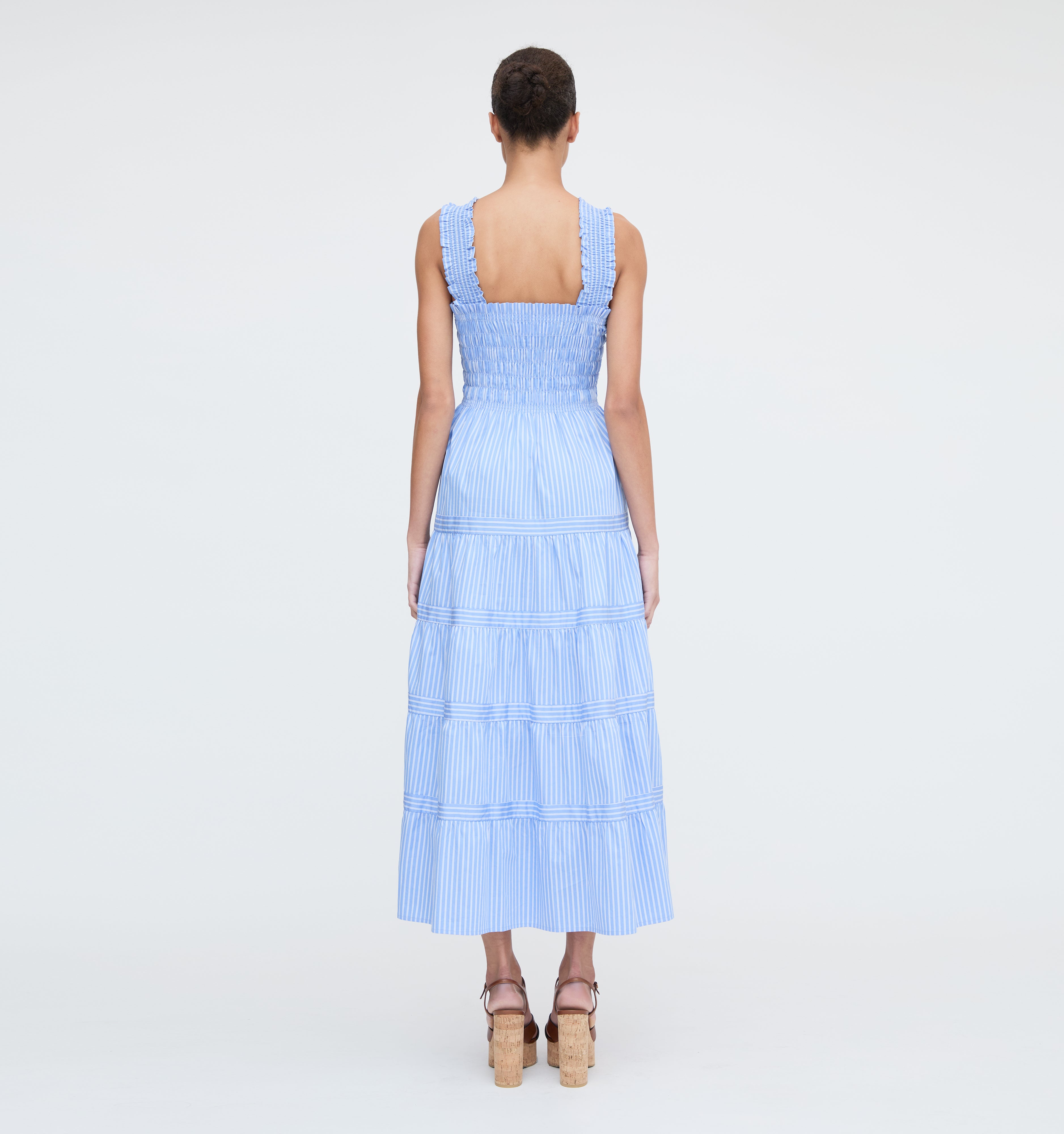The Kimmy Nap Dress - Blue Stripe