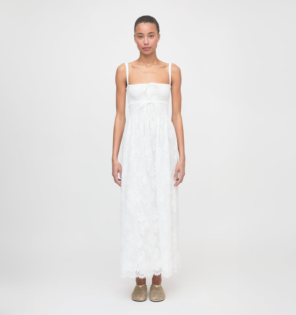 The Larissa Nap Dress - White Magnolia Lace – Hill House Home