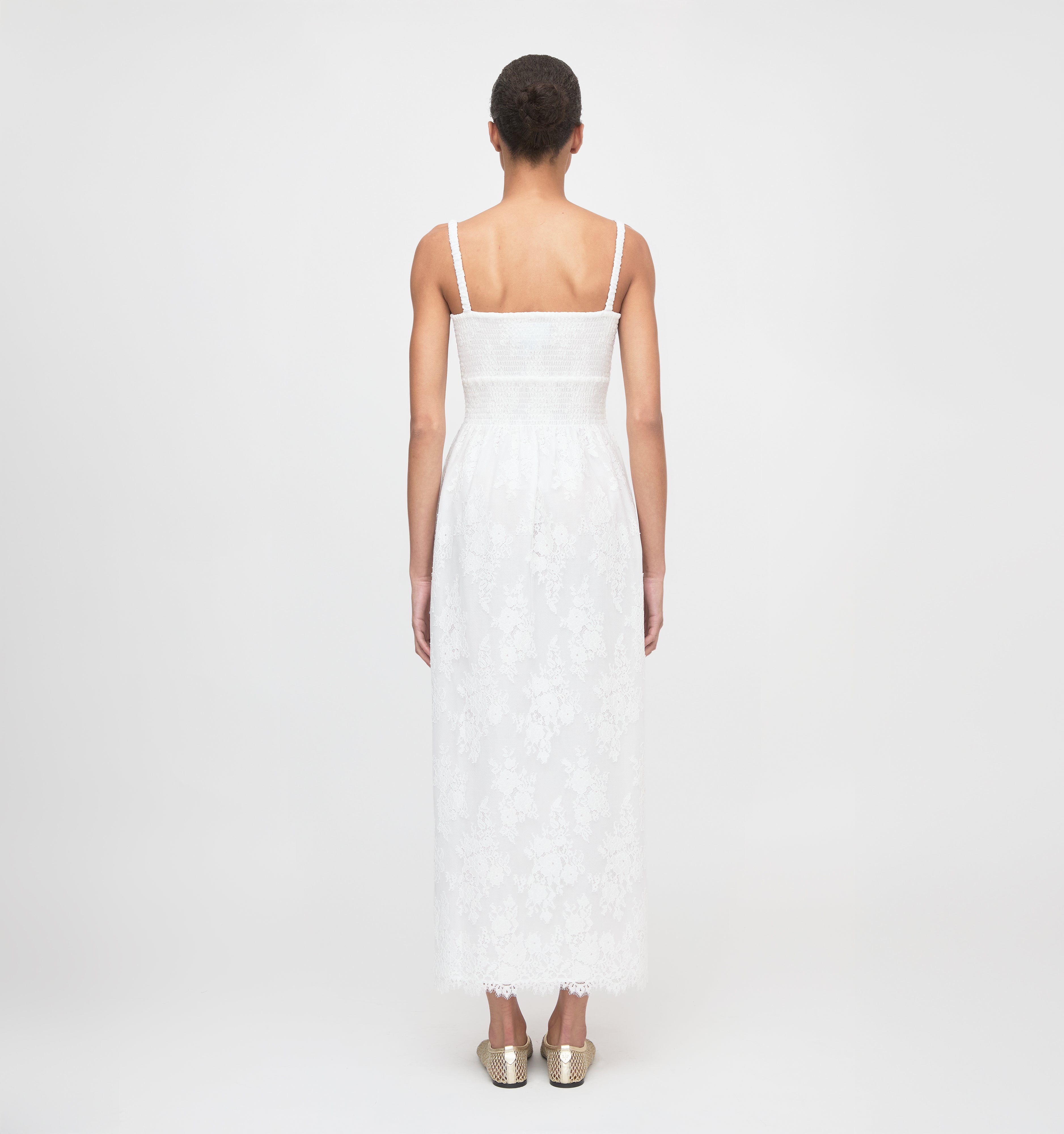 The Larissa Nap Dress - White Magnolia Lace