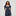 The Lila Nap Dress -  Clydesdale Canter Navy