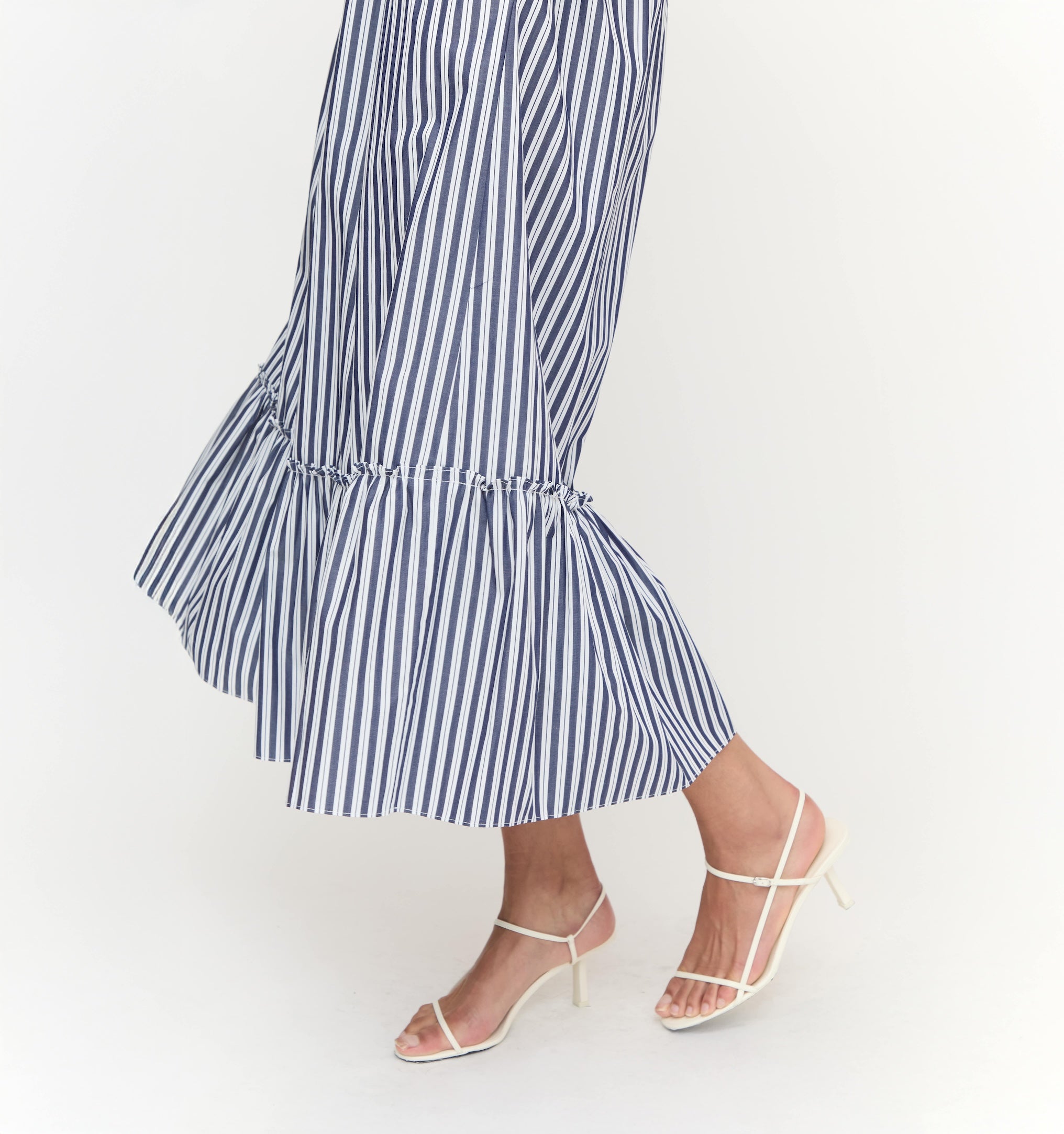The Louisa Nap Dress - Navy Stripe