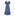 The Louisa Nap Dress - Navy Trellis
