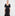 The Louisa Nap Dress - Black Embroidered Bouquet