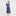 The Maternity Louisa Nap Dress - Navy Trellis