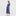 The Maternity Louisa Nap Dress - Navy Trellis