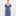 The Louisa Nap Dress - Navy Trellis