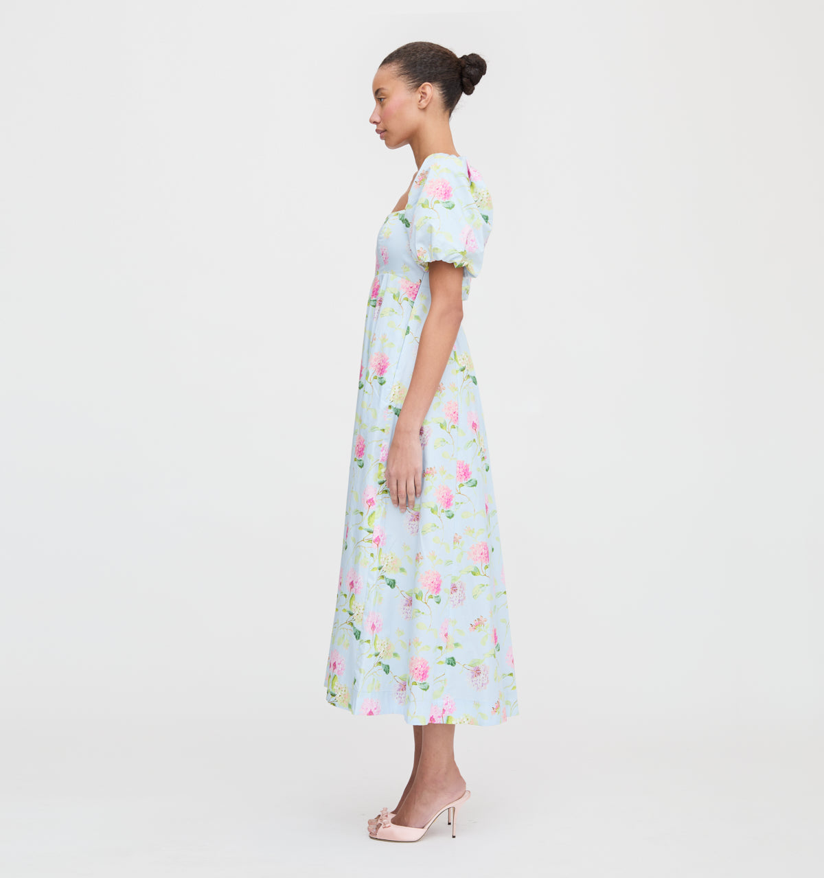 The Matilda Dress - Hydrangea Chintz