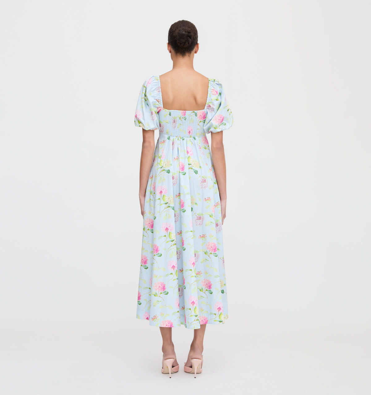 The Matilda Dress - Hydrangea Chintz