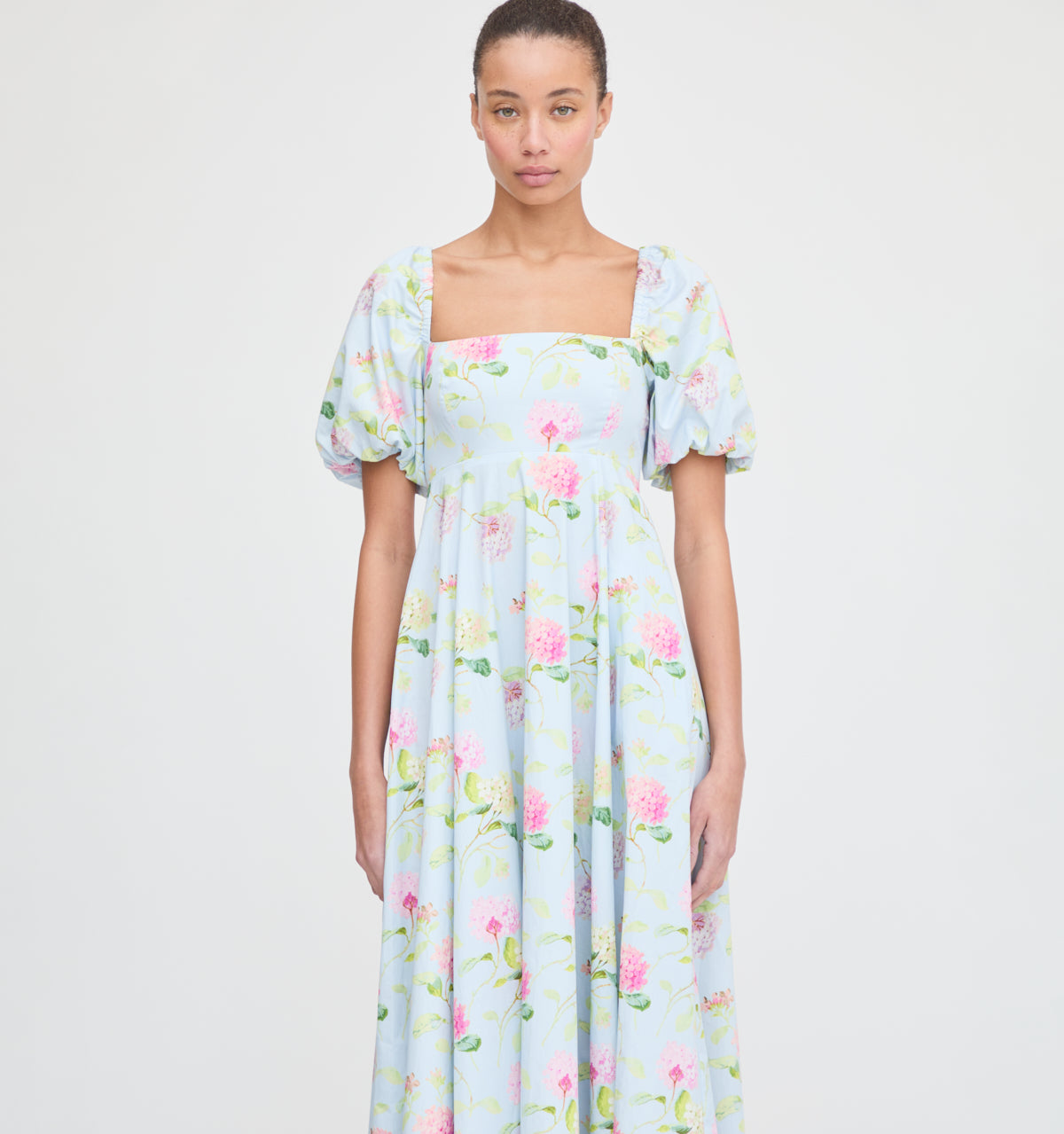 The Matilda Dress - Hydrangea Chintz