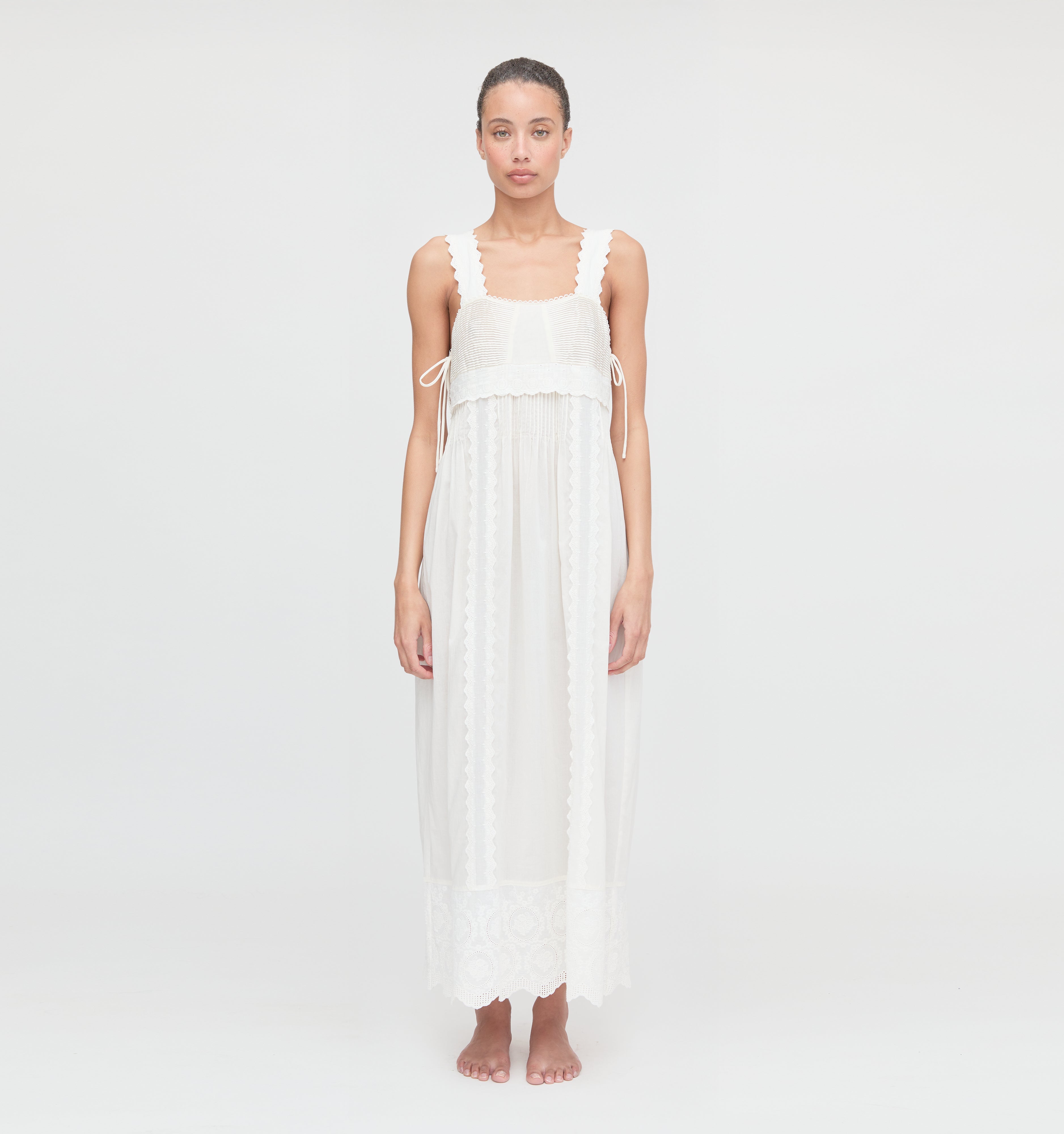 The Lux Nightgown - Soft Ivory