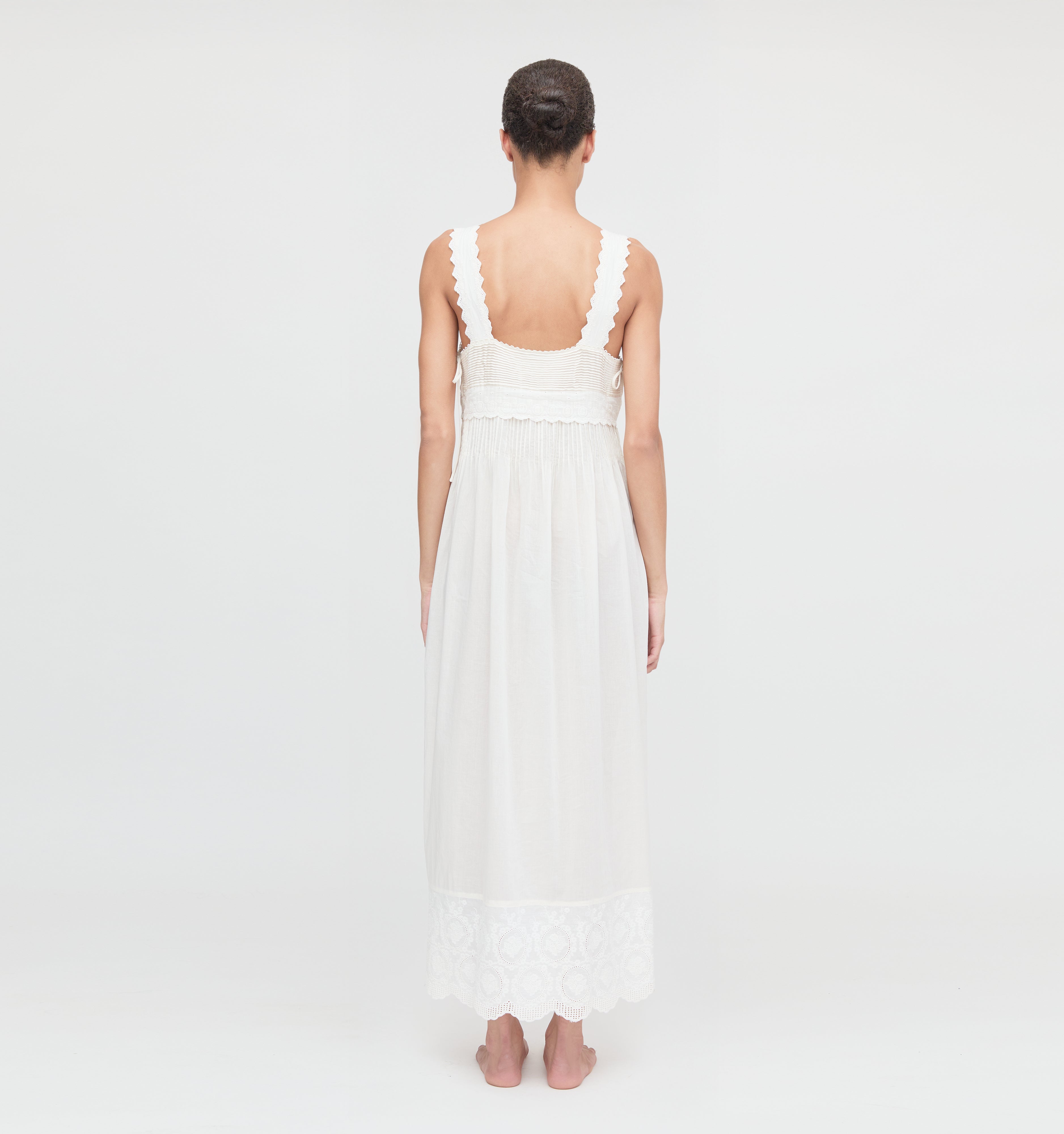 The Lux Nightgown - Soft Ivory