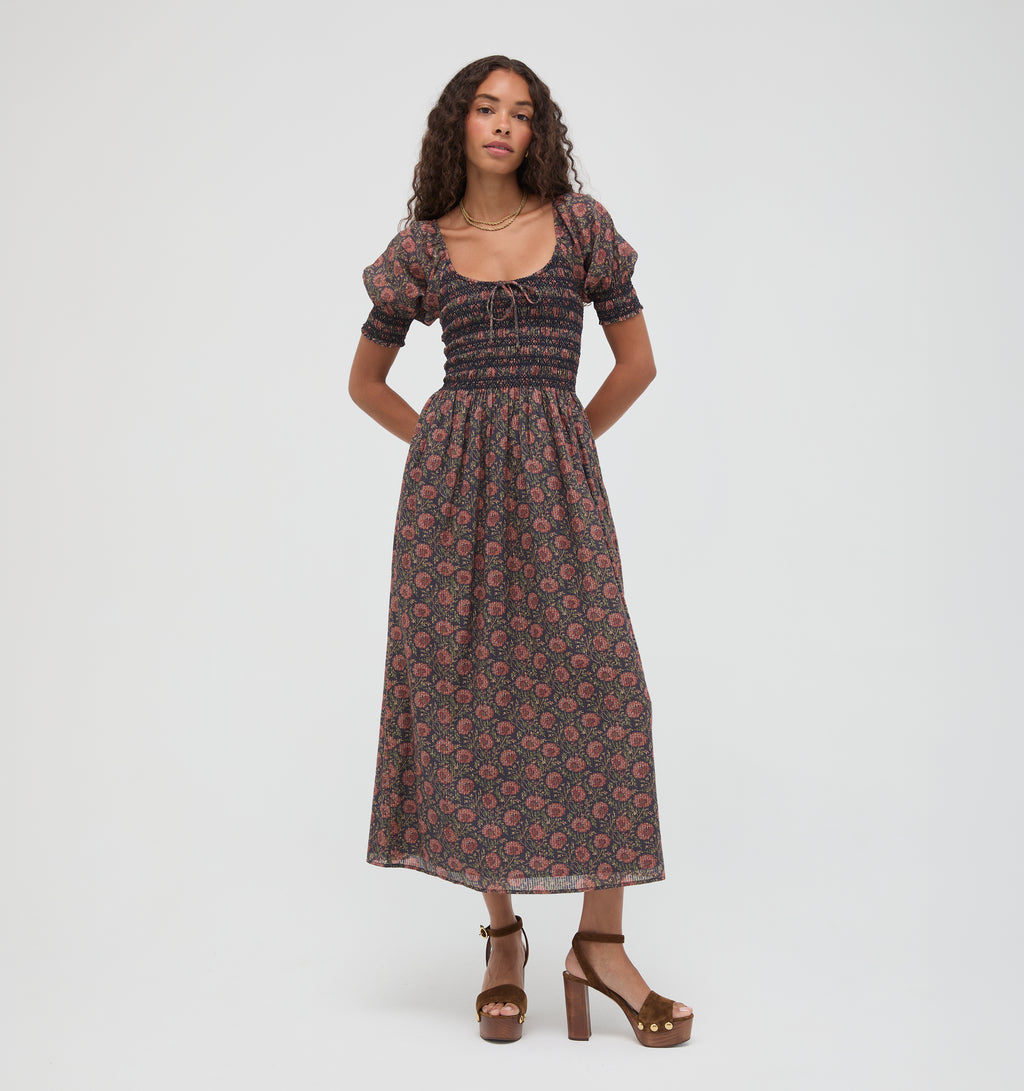 Hill House Home The Madeline Nap Dress -  Thornfield Tapestry