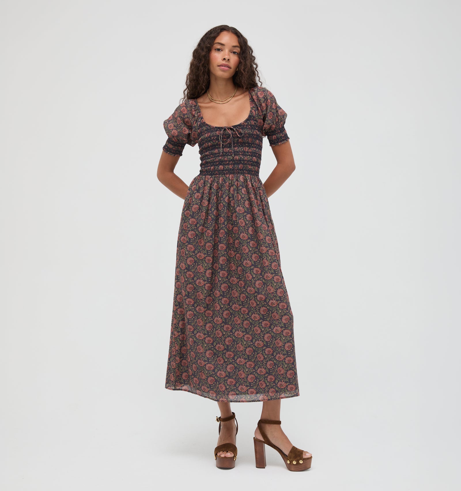 The Madeline Nap Dress -  Thornfield Tapestry