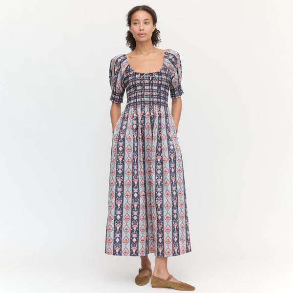 n*t様 House on the hill Dress ネイビー　80センチ TheMadelineNapDress_EmmaStripe