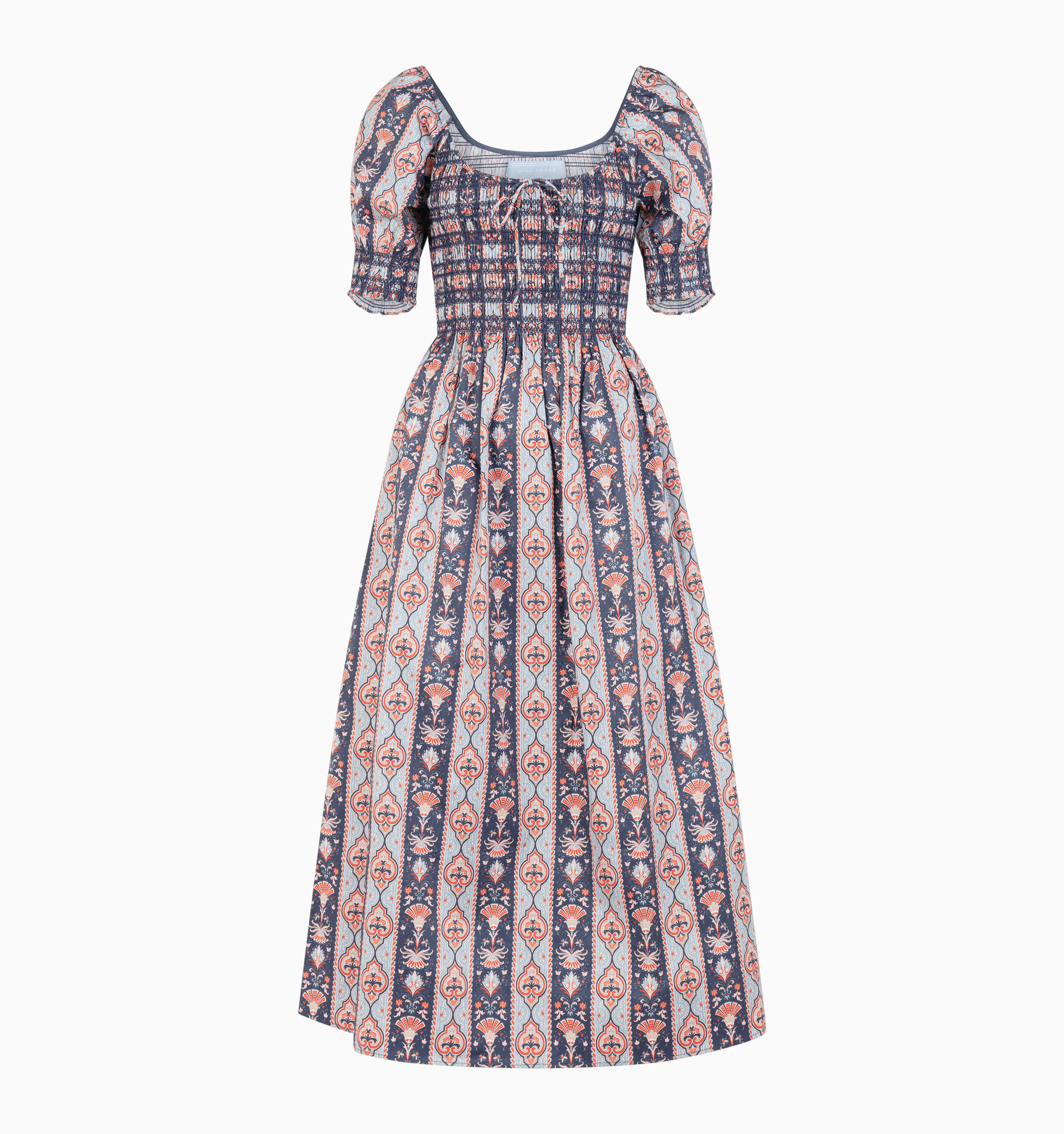 The Madeline Nap Dress - Navy Emma Stripe