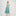 The Margot Dress - Diamond Cherries Grass Green