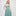 The Margot Dress - Diamond Cherries Grass Green