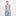 The Margot Dress - Light Blue Jungle Floral