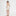 The Margot Mini Dress -  Nautical Trellis Linen