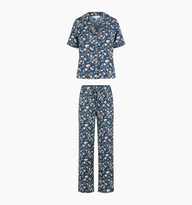 The Marina Pajama Set - Navy Bluebonnet – Hill House Home
