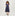 Elah is 5’11” and wears a size XS in the Navy Polka Dot Silky Satin color: Navy Polka Dot Silky Satin