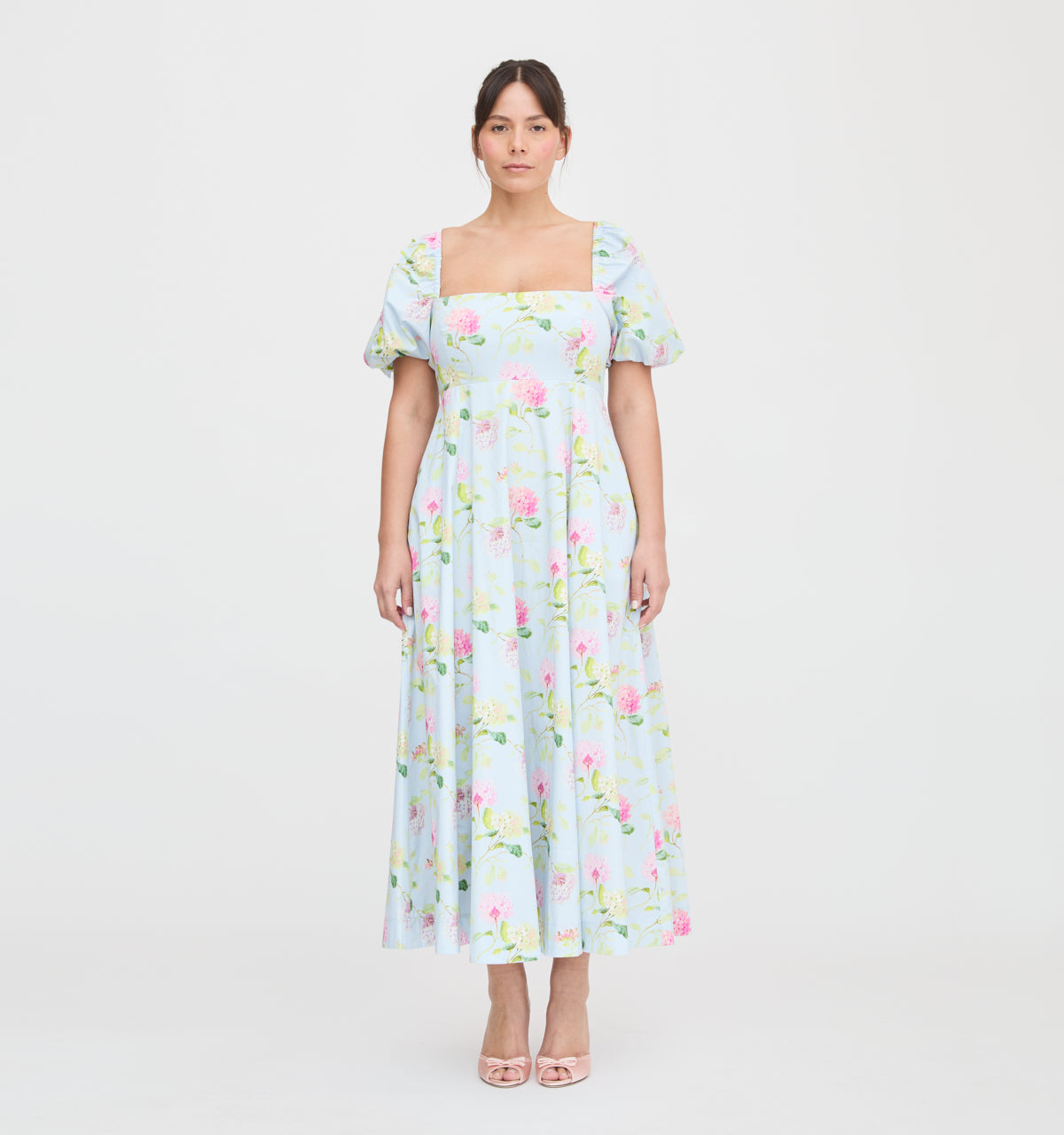 The Matilda Dress - Hydrangea Chintz