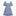 The Matilda Mini Dress - Blue Floral Block Stripe