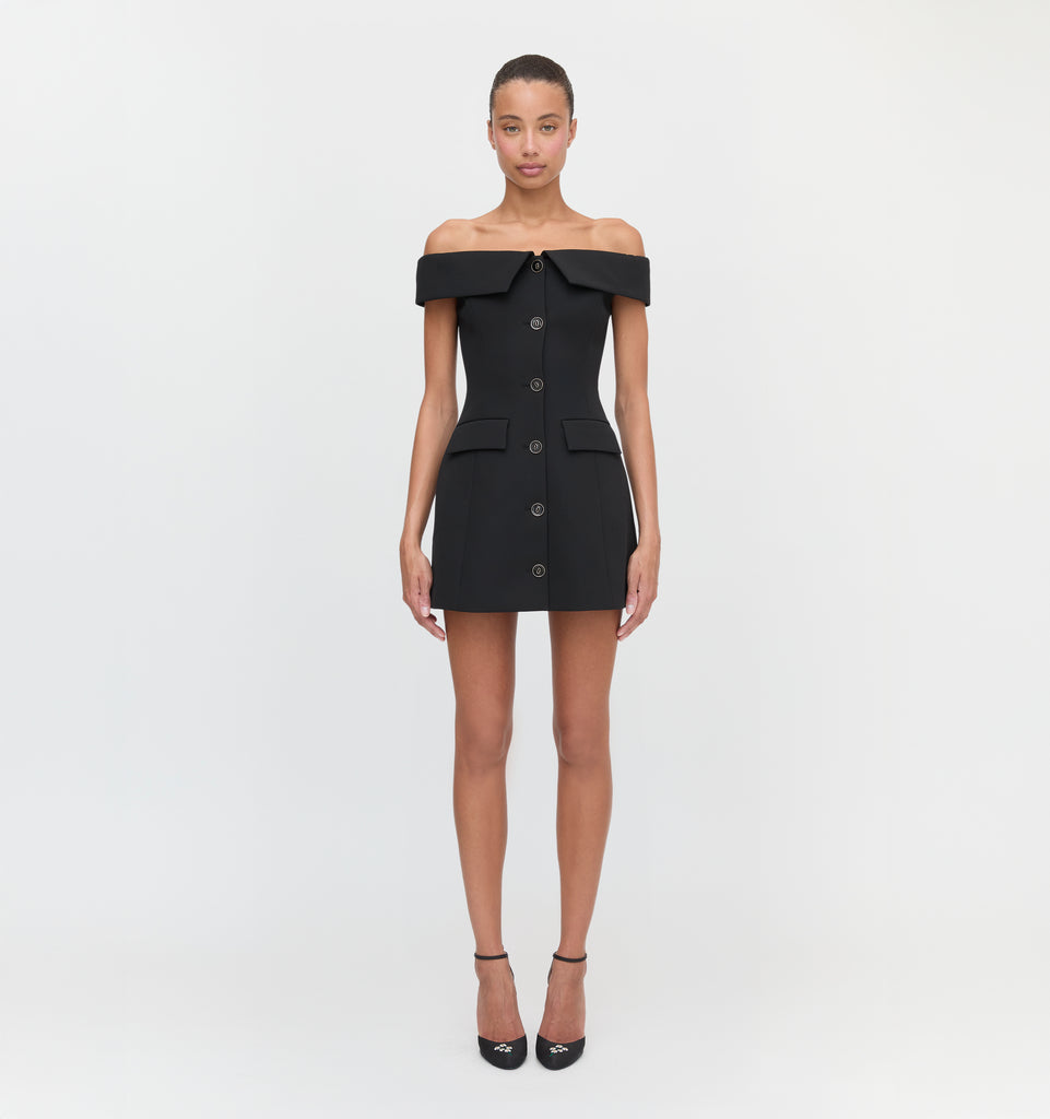 House on the Hill Dress (Black) 100(3Y) The Felicity Dress - Black