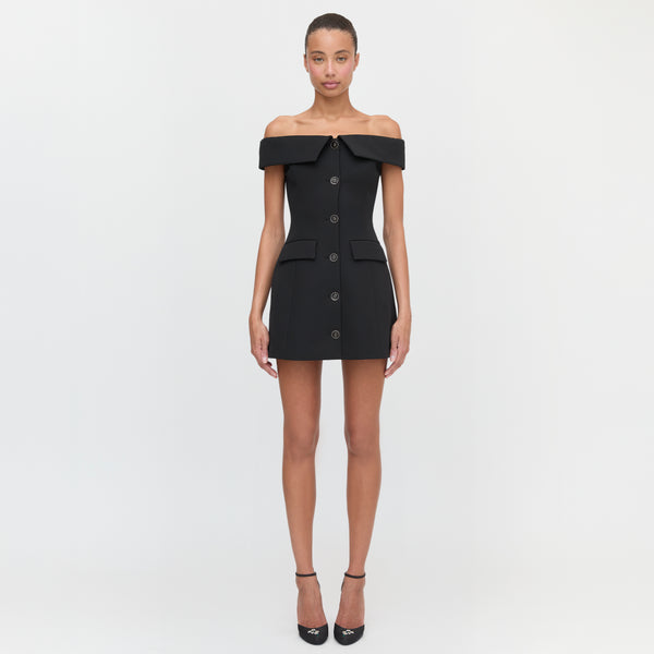 The Mattia Dress - Black – Hill House Home
