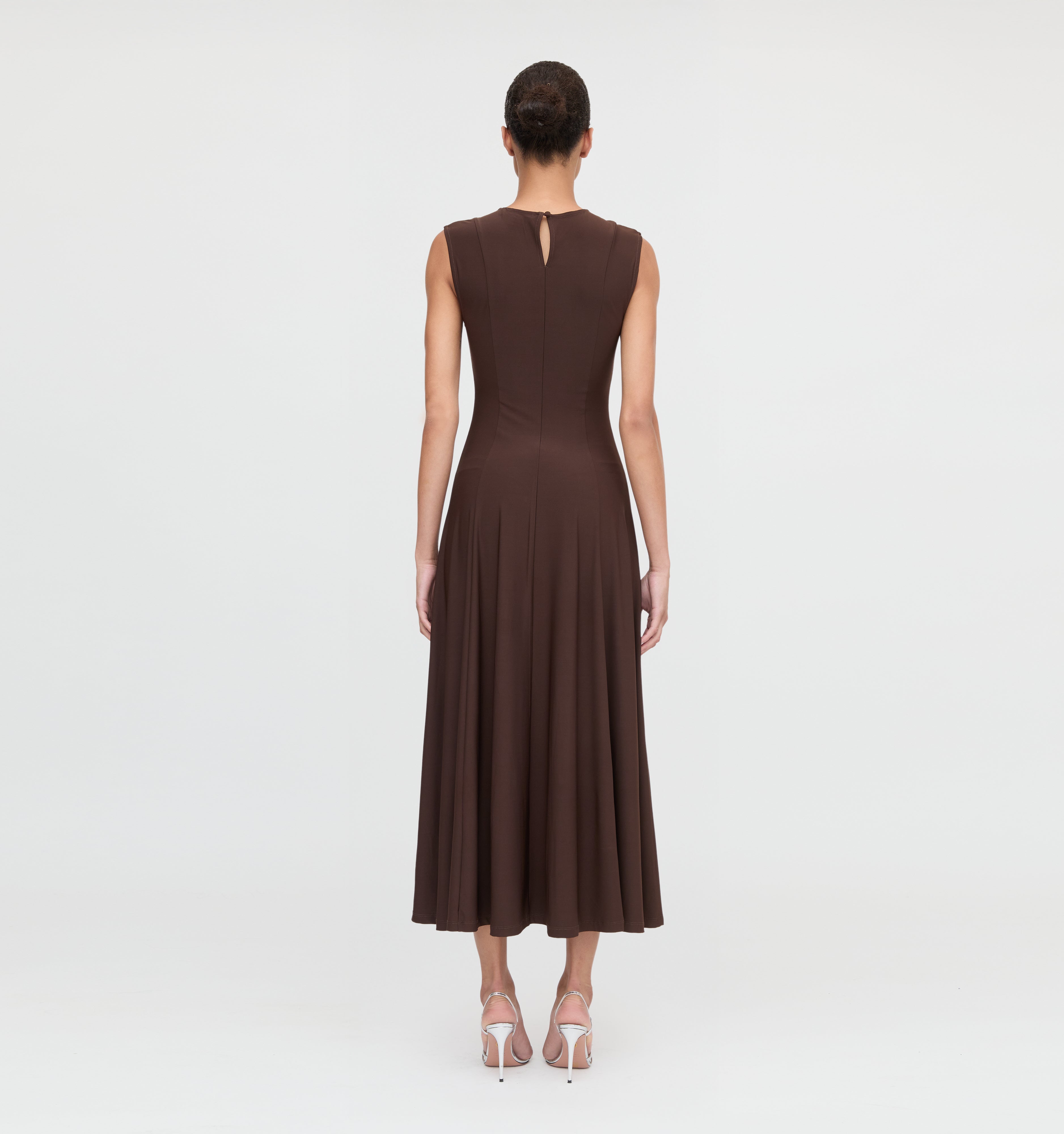 The Mila Dress - Chocolate Jersey