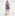 The Fleur Mini Dress - Navy Trailing Fern