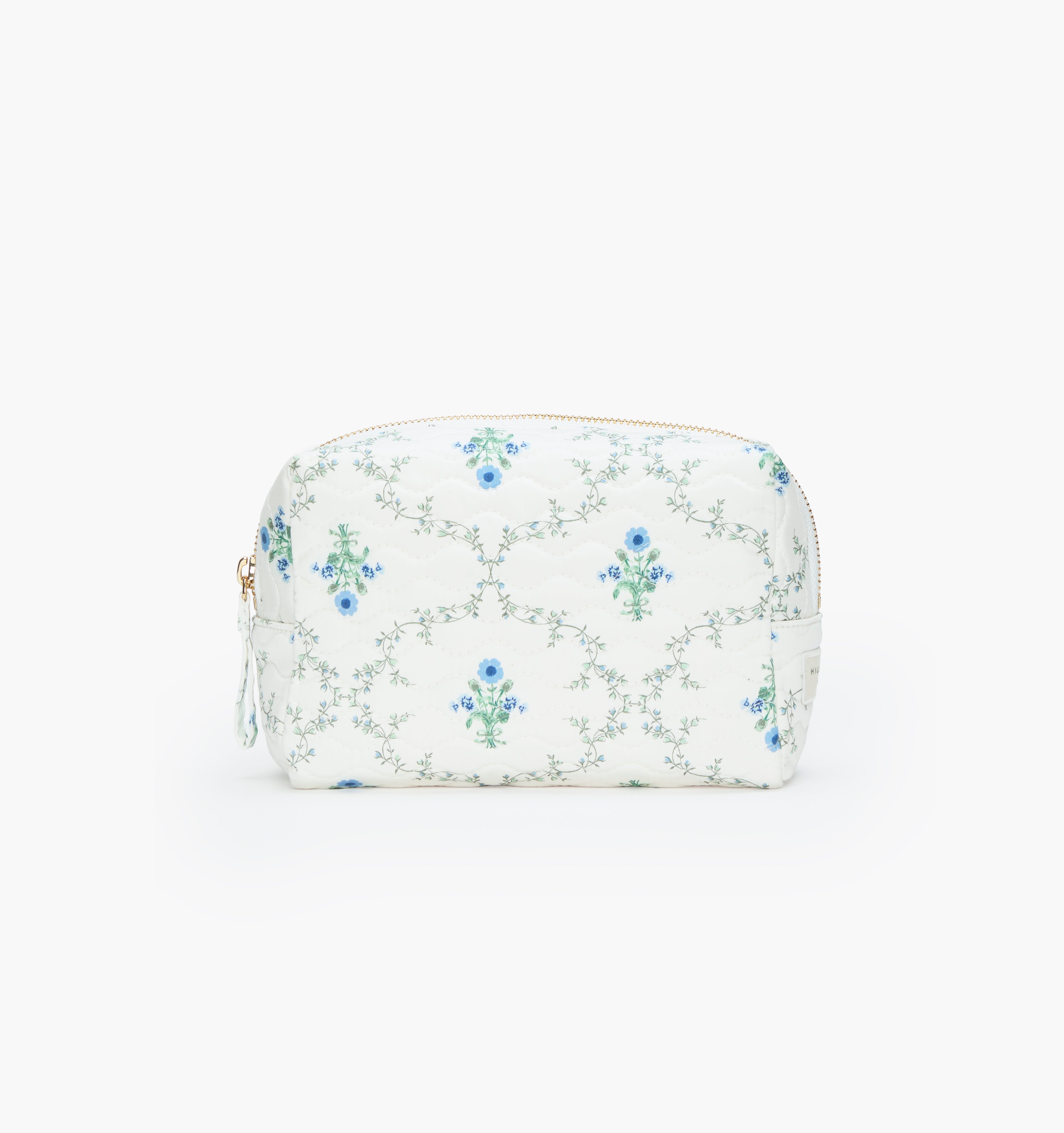 monogram: green trellis