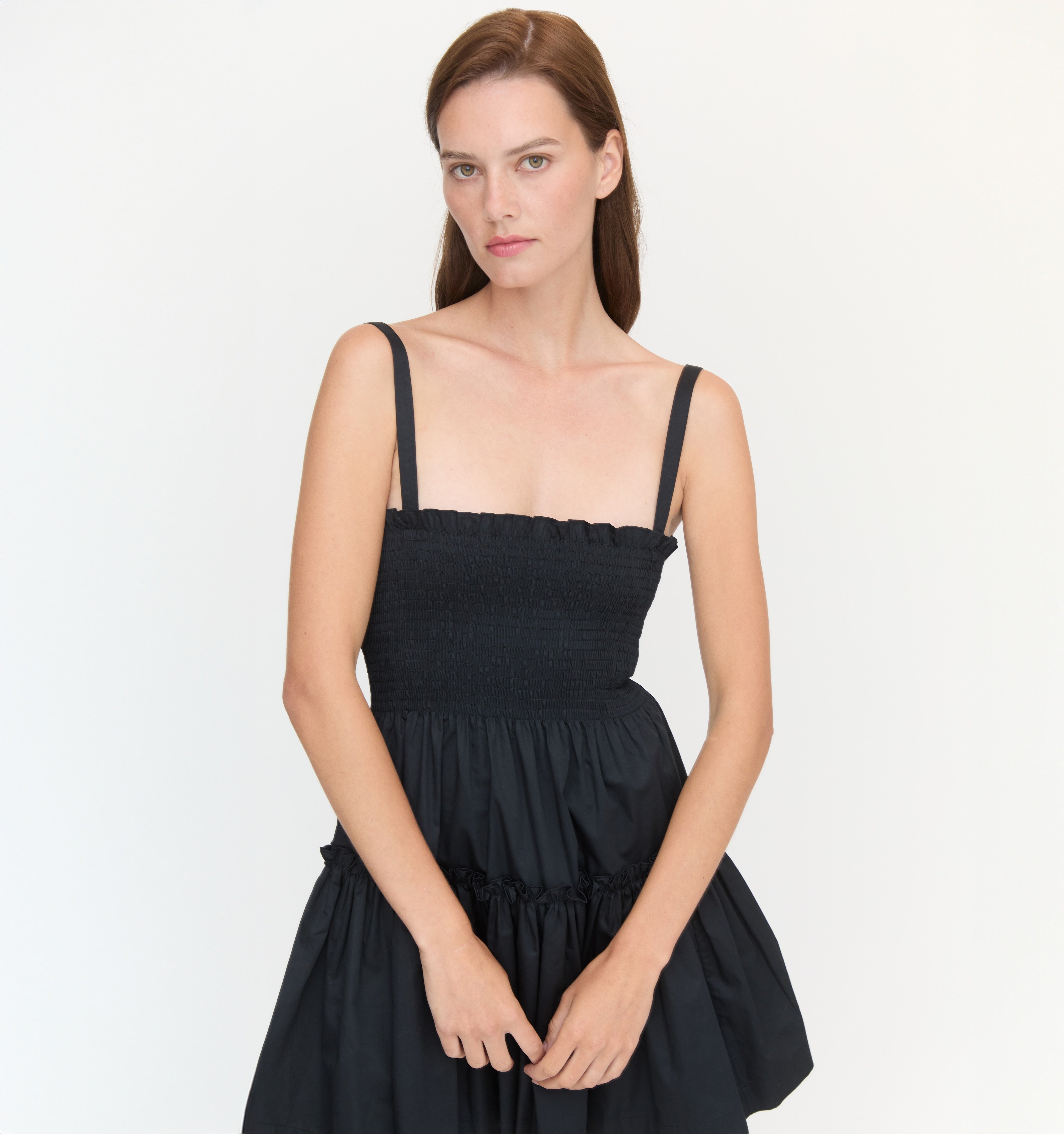 The Seraphina Mini Nap Dress - Black