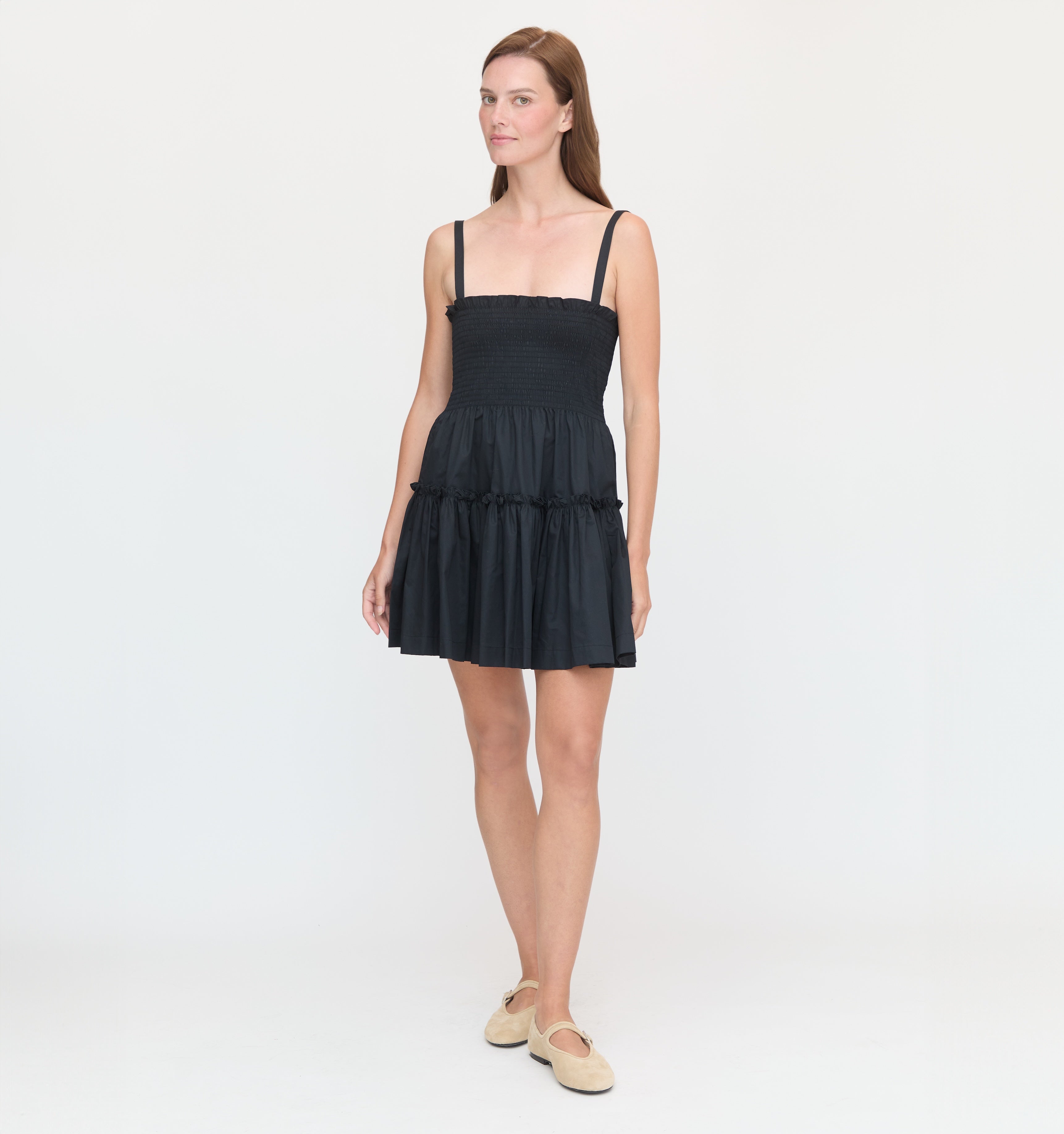 The Seraphina Mini Nap Dress - Black
