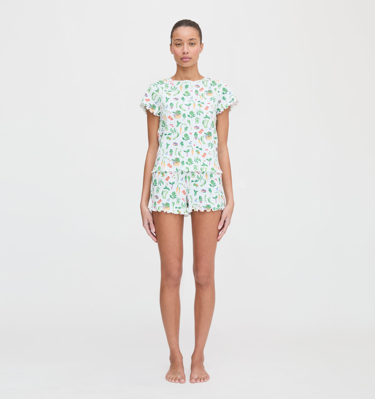 The Nina Pajama Set - Farmer's Market