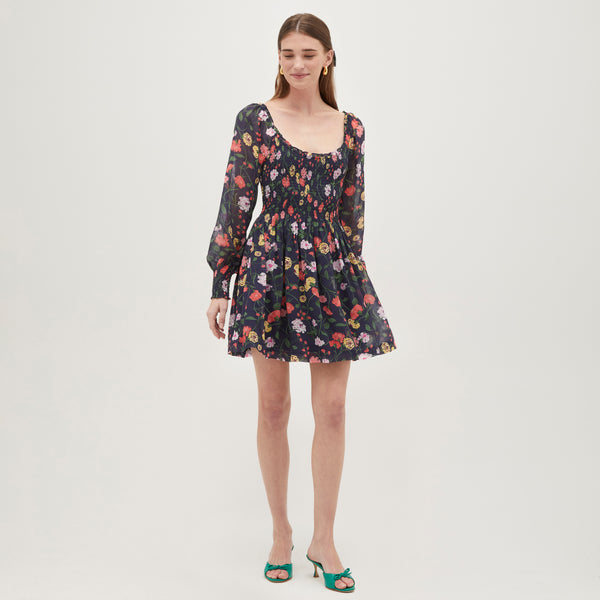 House on the hill Dress ワンピース ネイビー　80センチ House on the hill Dress ワンピース ネイビー 80センチ Dress