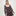 Ava is 5’9” and wears a size XS in the Navy Peony Bouquet Georgette color: Navy Peony Bouquet Georgette
