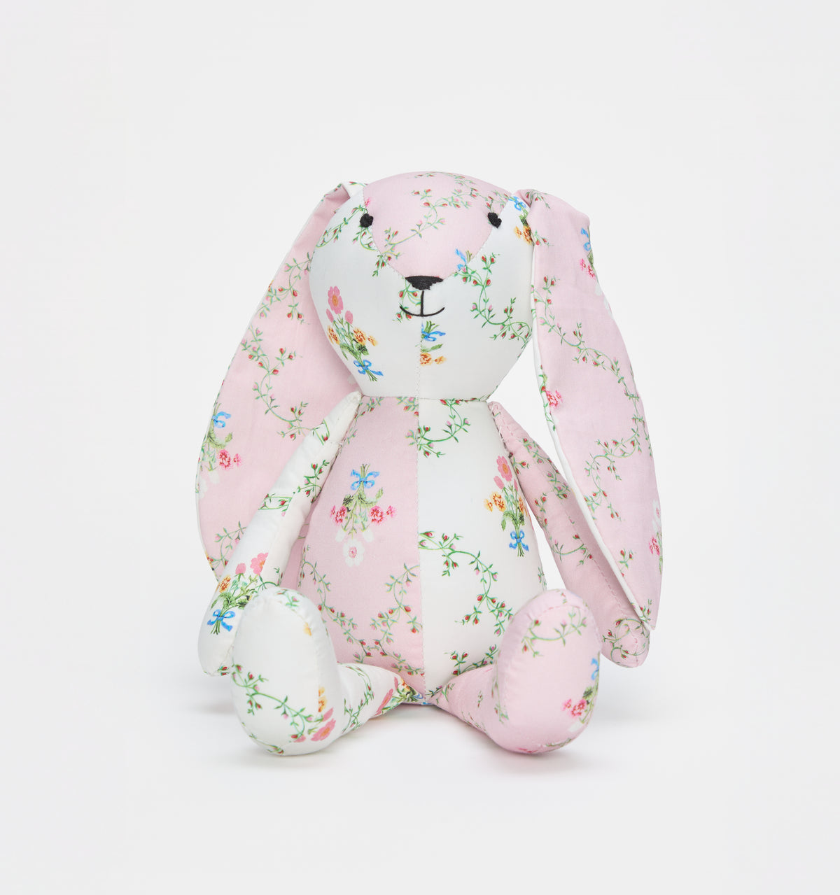 The Nursery Bunny in Light Pink Trellis color: Light Pink Trellis 