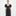 The Ophelia Dress - Black Cotton Voile