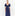 The Ophelia Dress - Navy Poplin