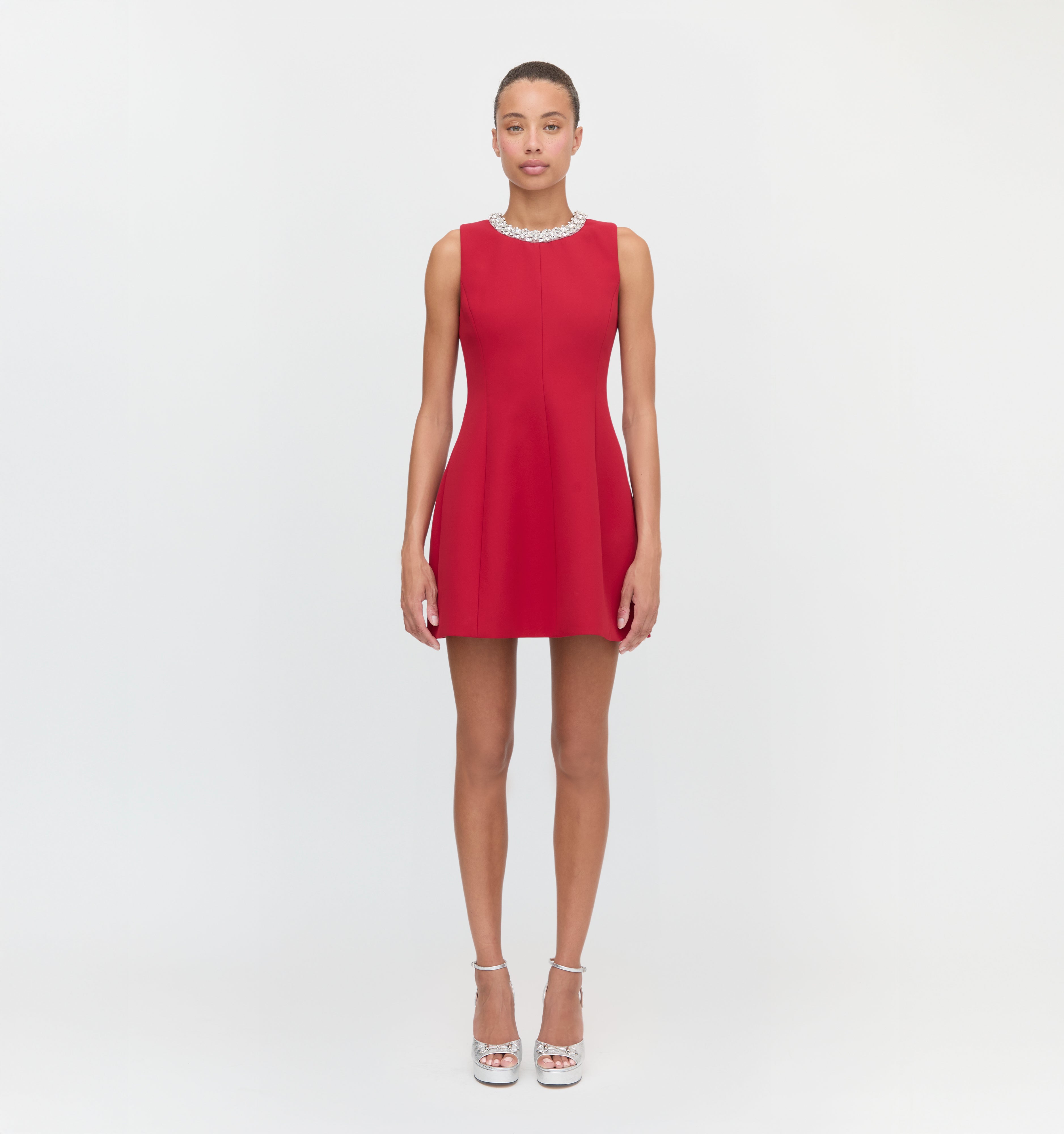 The Parker Dress - Cherry