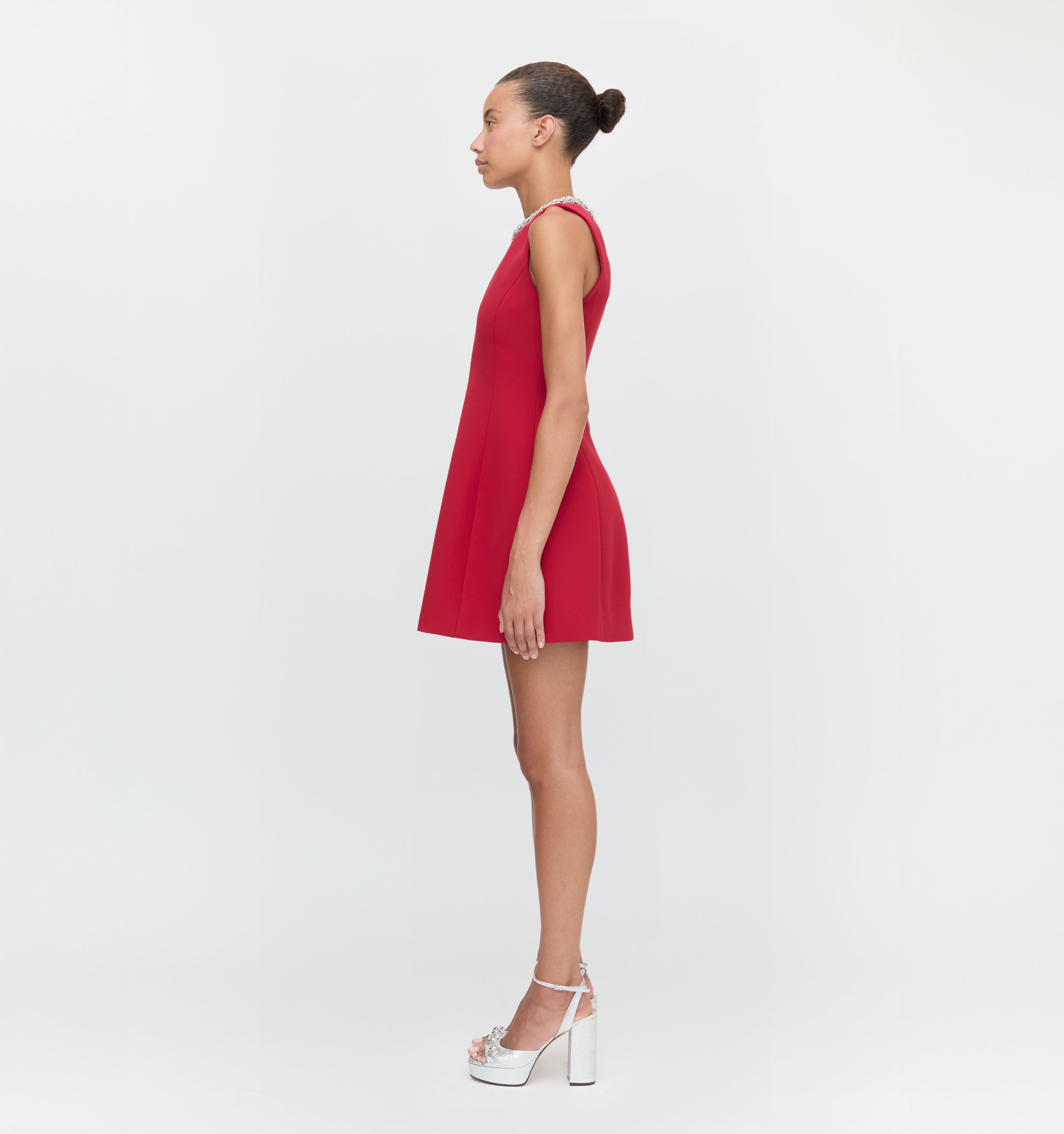 The Parker Dress - Cherry