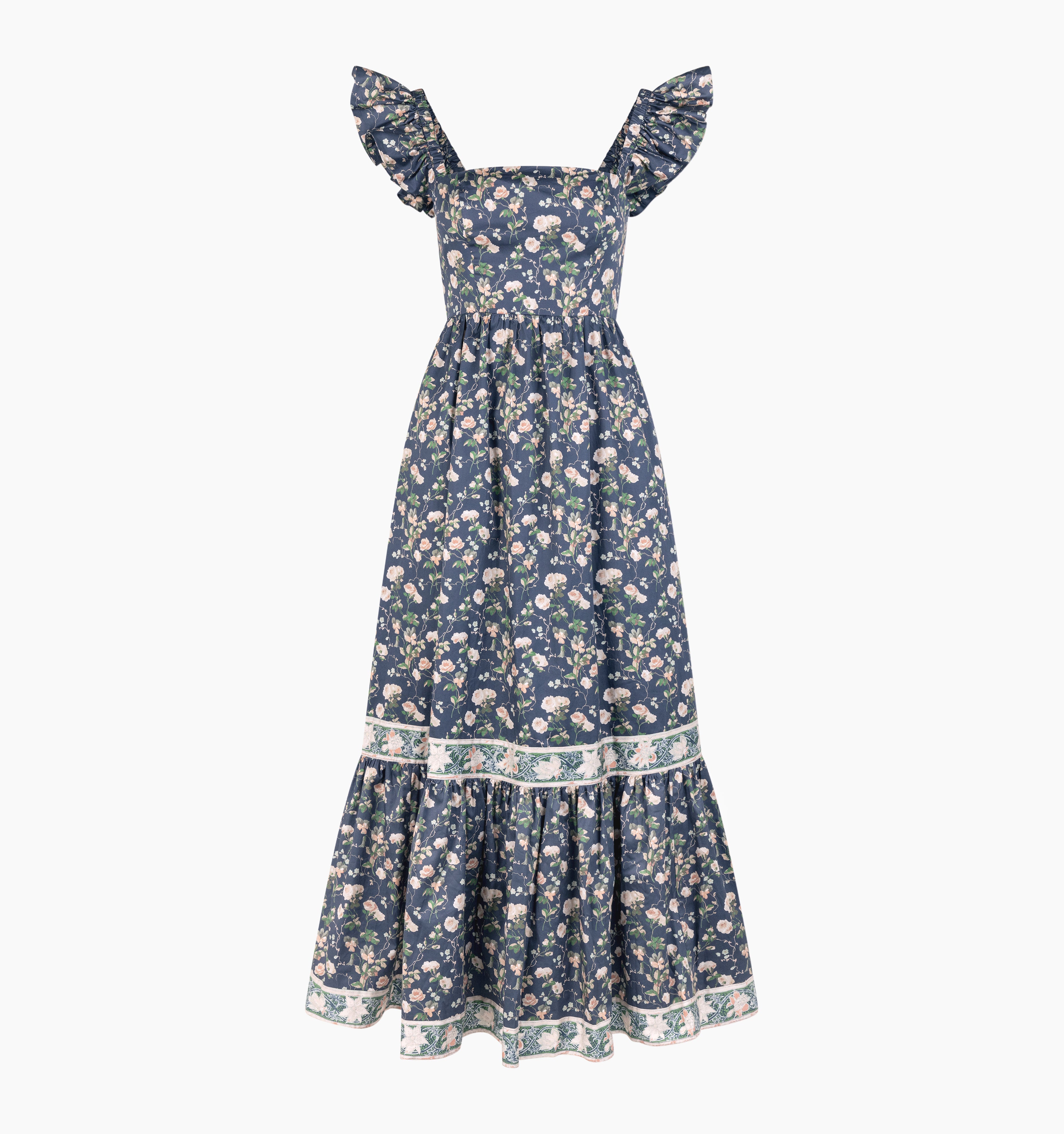 The Pippa Dress - Navy Bluebonnet