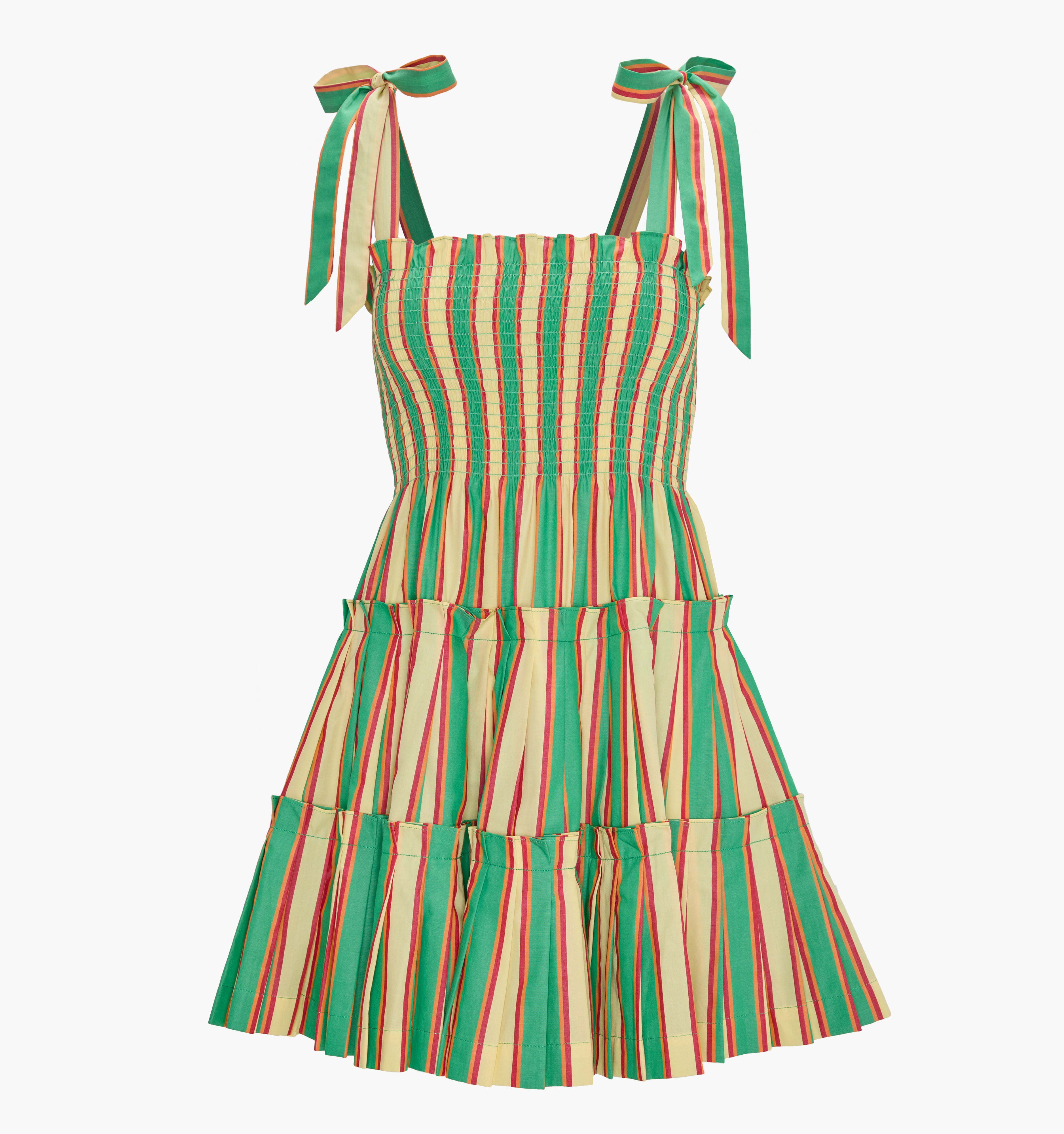 The Ribbon Charlotte Nap Dress - Rockhouse Stripe