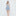 The Ribbon Charlotte Nap Dress - Navy Circular Lattice